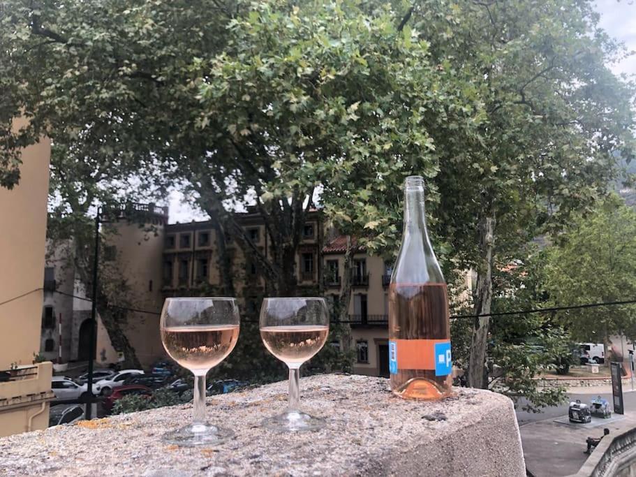 Au Coeur De Ville Avec Terrasse Ceret Exterior photo